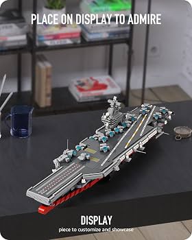Amazon | Nifeliz ニミッツ級航空母艦 軍艦 建物模型玩具 技術