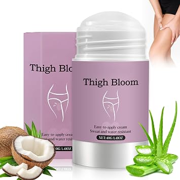 Anti Chafe Stick Waterproof Anti Chafing Cream Anti Chafe Balm Thigh Rescue Anti Friction Stick for Prevents Chafing Thighs & Skin Protection Glide Anti Chafing Stick Sports Running Hiking, 40g