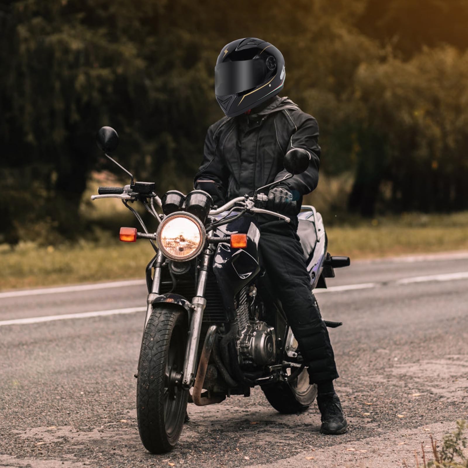 Shkalacar Lekki kask rowerowy z odpinanym podgrzewaczem na szyję, oddychająca i wygodna wyściółka wewnętrzna, pełny kask dla mężczyzn i kobiet na rowerze