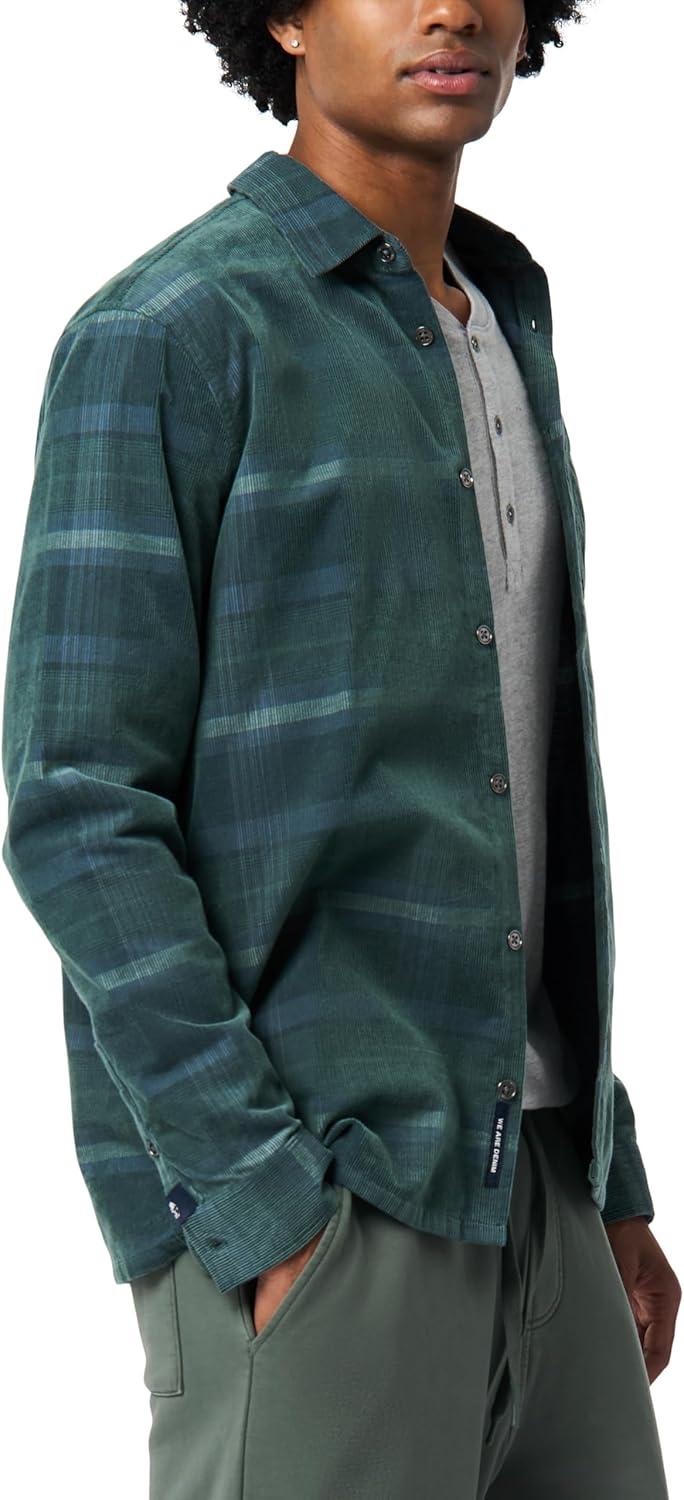 Buffalo David Bitton Mens Long Sleeve Corduroy Button Down - Image 2