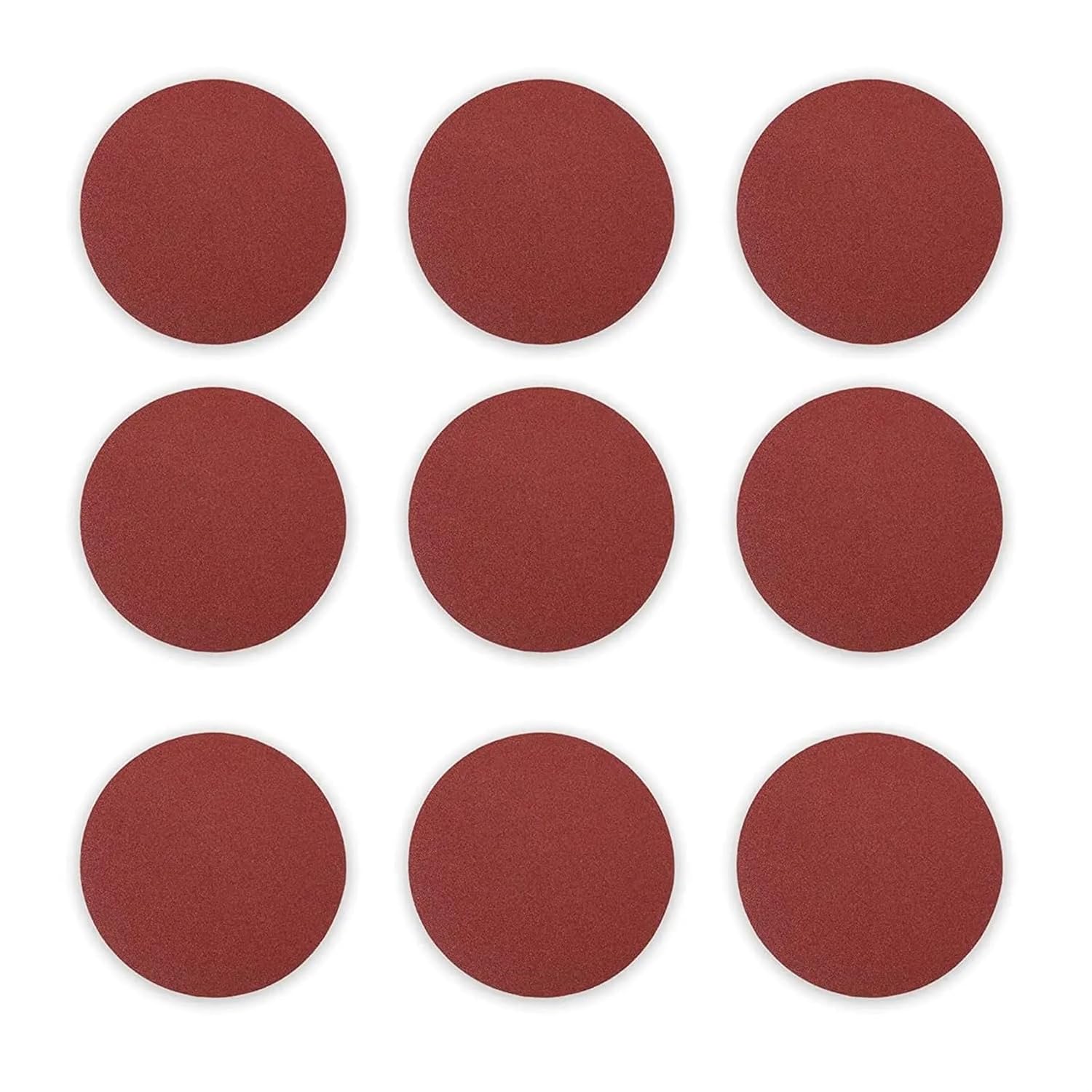 20Pcs/Set 8 Inch Sanding Disc Self Stick Sandpaper Surface Sanding Sheets Disk for Angle Grinder 60-800 Grit(120)