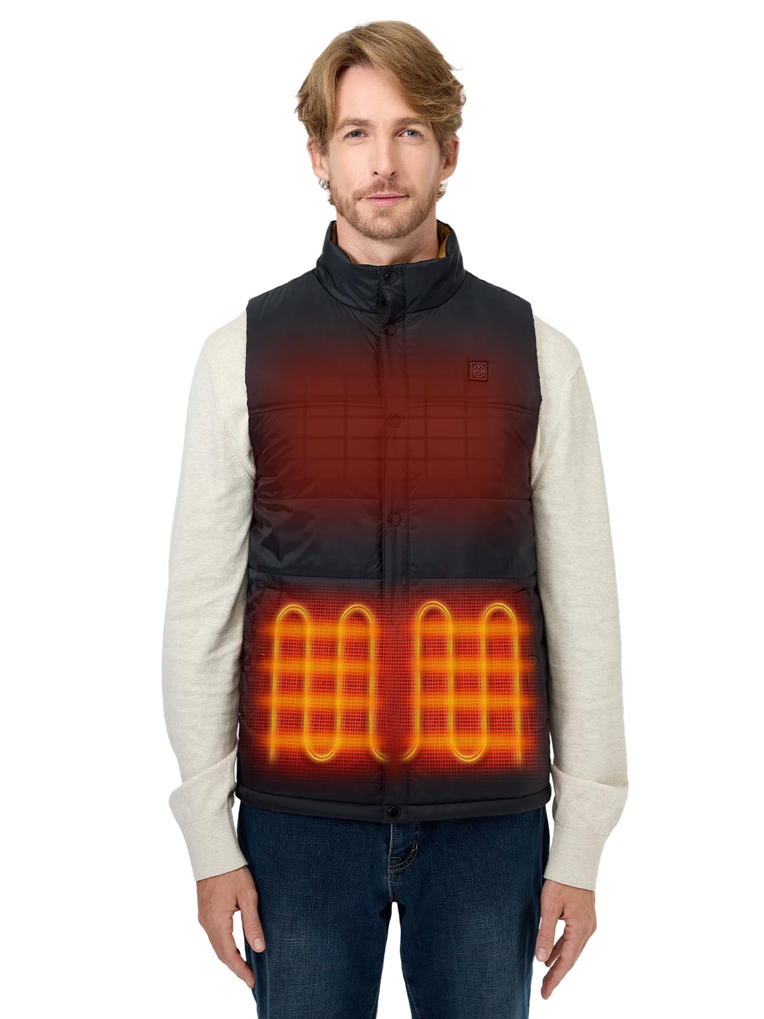 Gilet Riscaldato Uomo Con Power Bank Batteria Riscaldata Per ORORO, Per