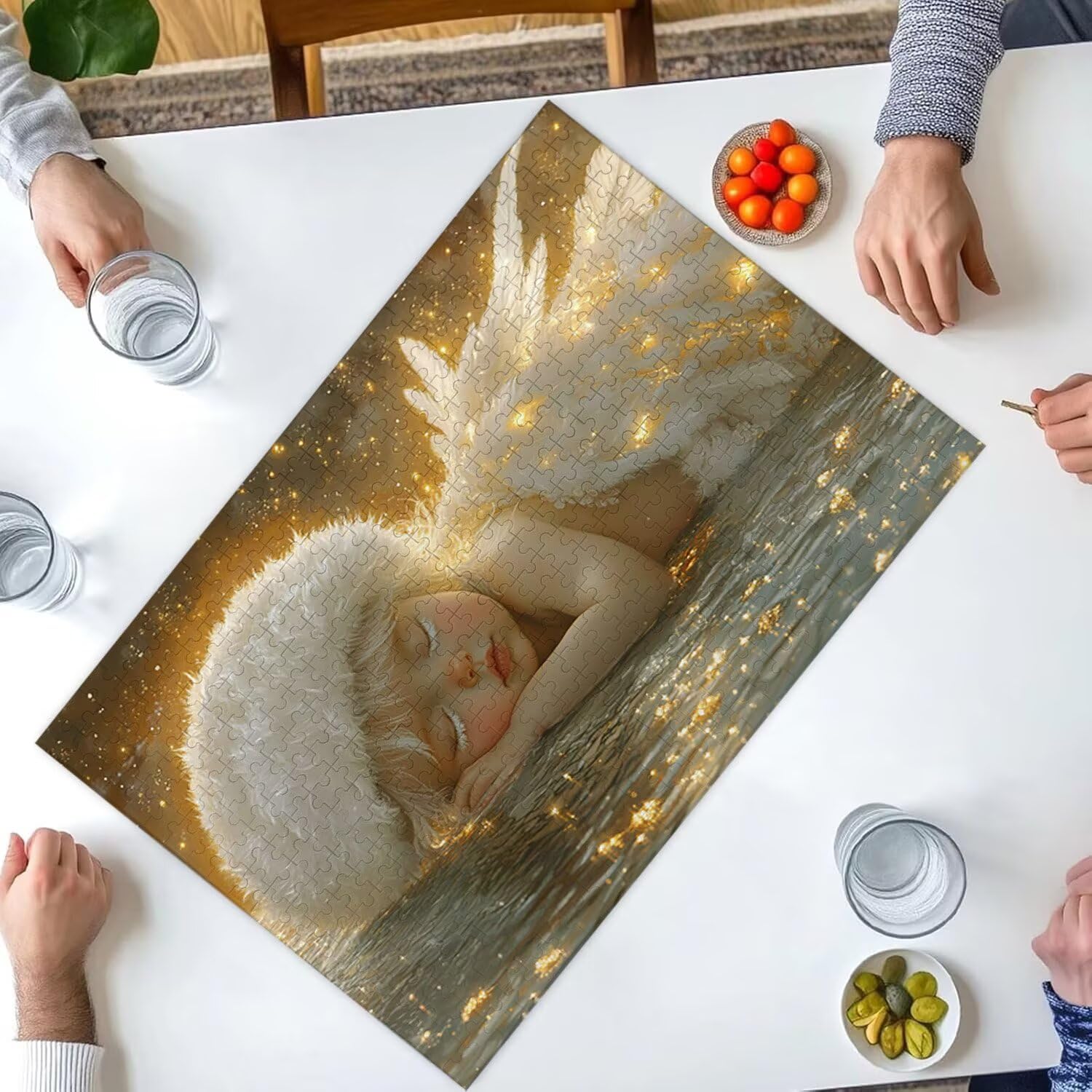 Puzzle 2000 elementów dla dorosłych puzzle dla dorosłych 2000 elementów puzzle wymagające i drażniące mózgi edukacja gra dla całości, prezenty dla mężczyzn, motyw puzzli: (słodkie dziecko) h-495