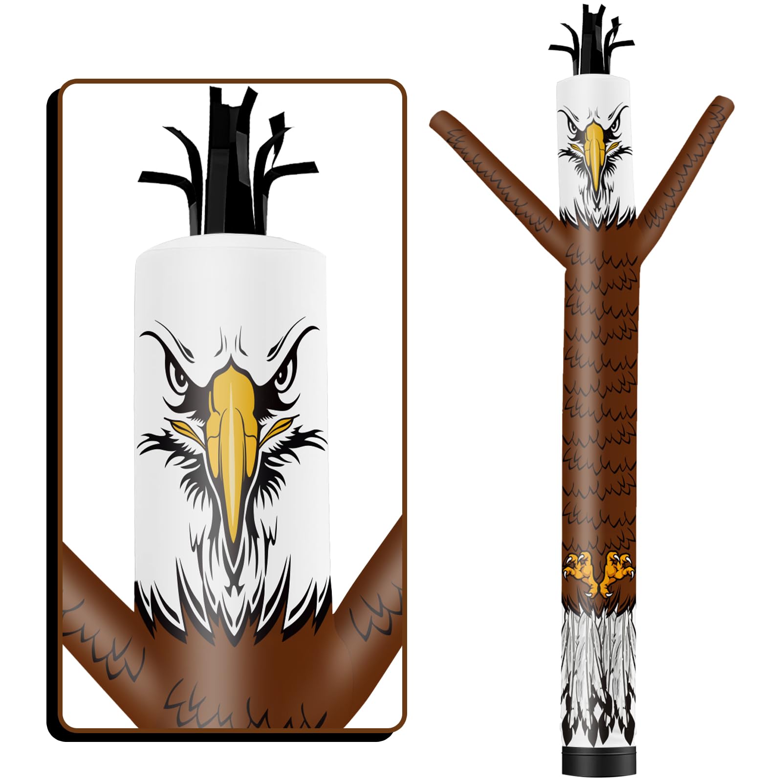 Amazon.com: GOODENY 10FT Tall Inflatable Tube Man Eagle Wacky Wavy