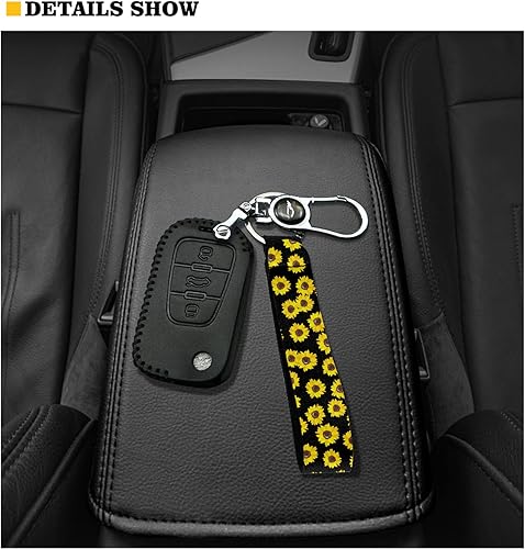 Miniatura 4 de Horeset Llavero con correa para lápiz labial, llavero pequeño, de neopreno, pequeño