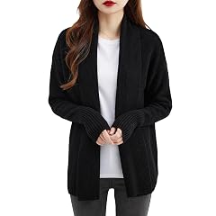 Womens Cardigans 100 Percent Merino Wool Sweater Coat Winter Fashion Warm Knitted Cardigan Sweater