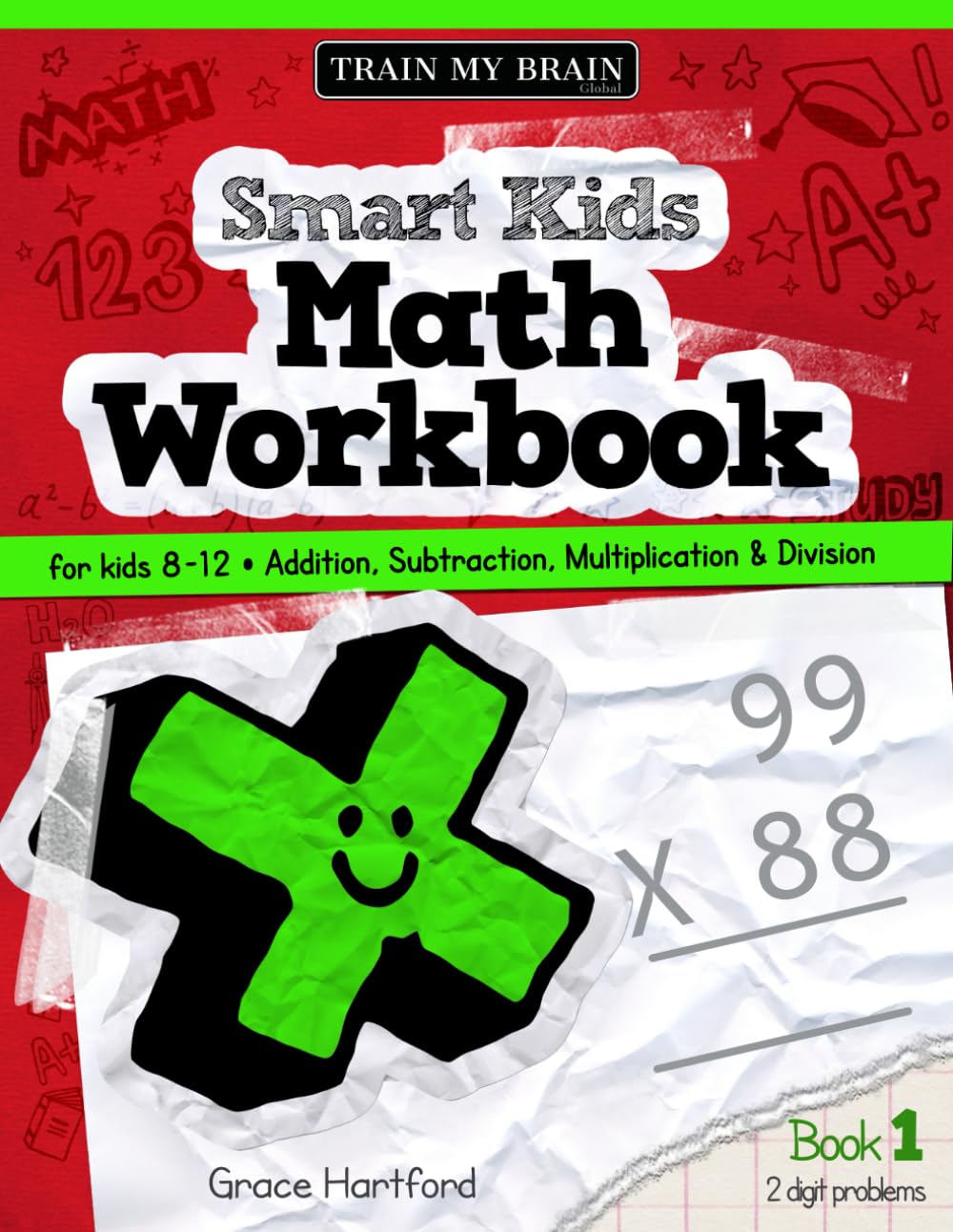 Math Workbook for Kids 8-12 (Smart Kids Math Workbook for Kids 8-12)