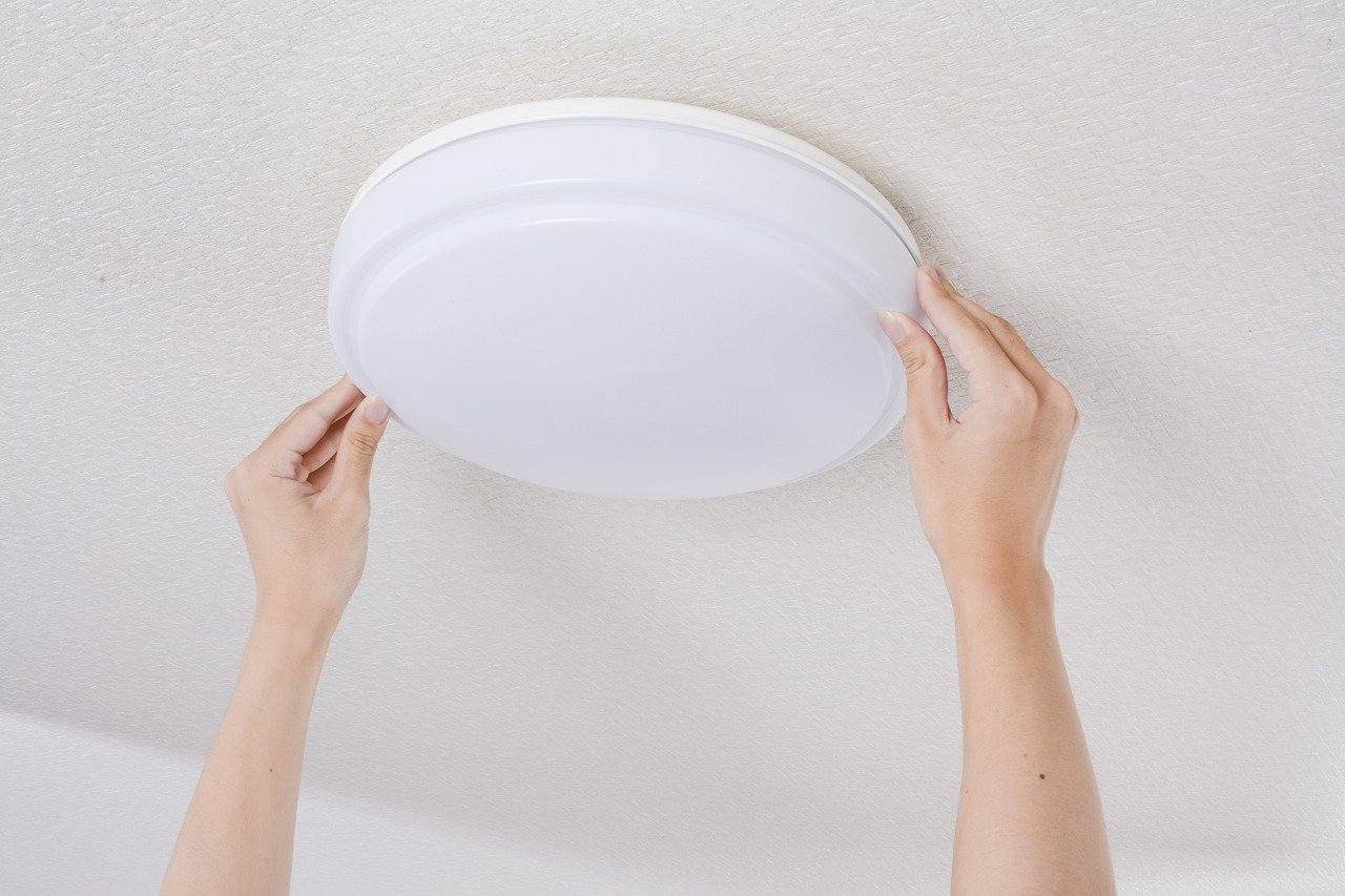 Amazon | LED内玄関灯 昼光色 [品番]07-9902 LT-Y18D-G | オーム（OHM