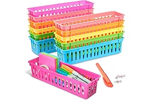 Juvale 12-Pack Pencil Holder Trays and Organization Baskets
