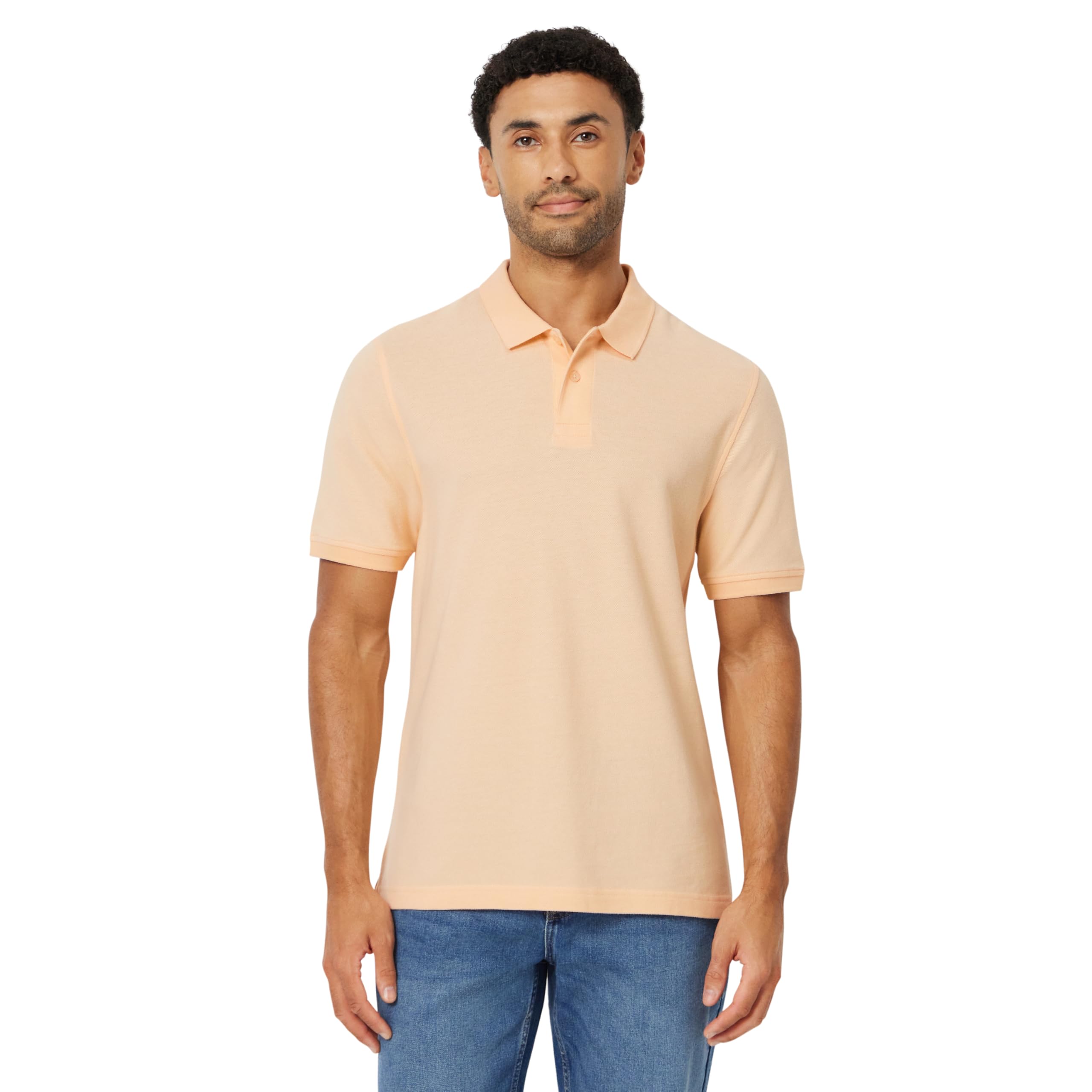Amazon Essentials Men's Regular-Fit Cotton Pique Polo Shirt