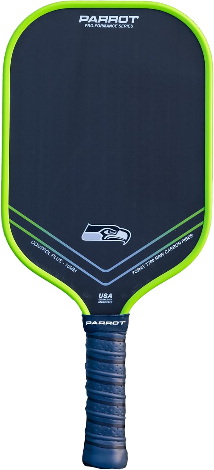 Parrot Paddles NFL Seattle Seahawks Pro-Formance Pickleball Paddle