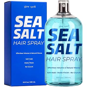 Sea Salt Spray for Hair Texturizing Spray, Beach Waves & Volume 8.5 oz | Effortless Styling Mist, Matte Finish, Natural Texture & Definition, Flexible Hold, Hair Texturizer, Touchable Finish