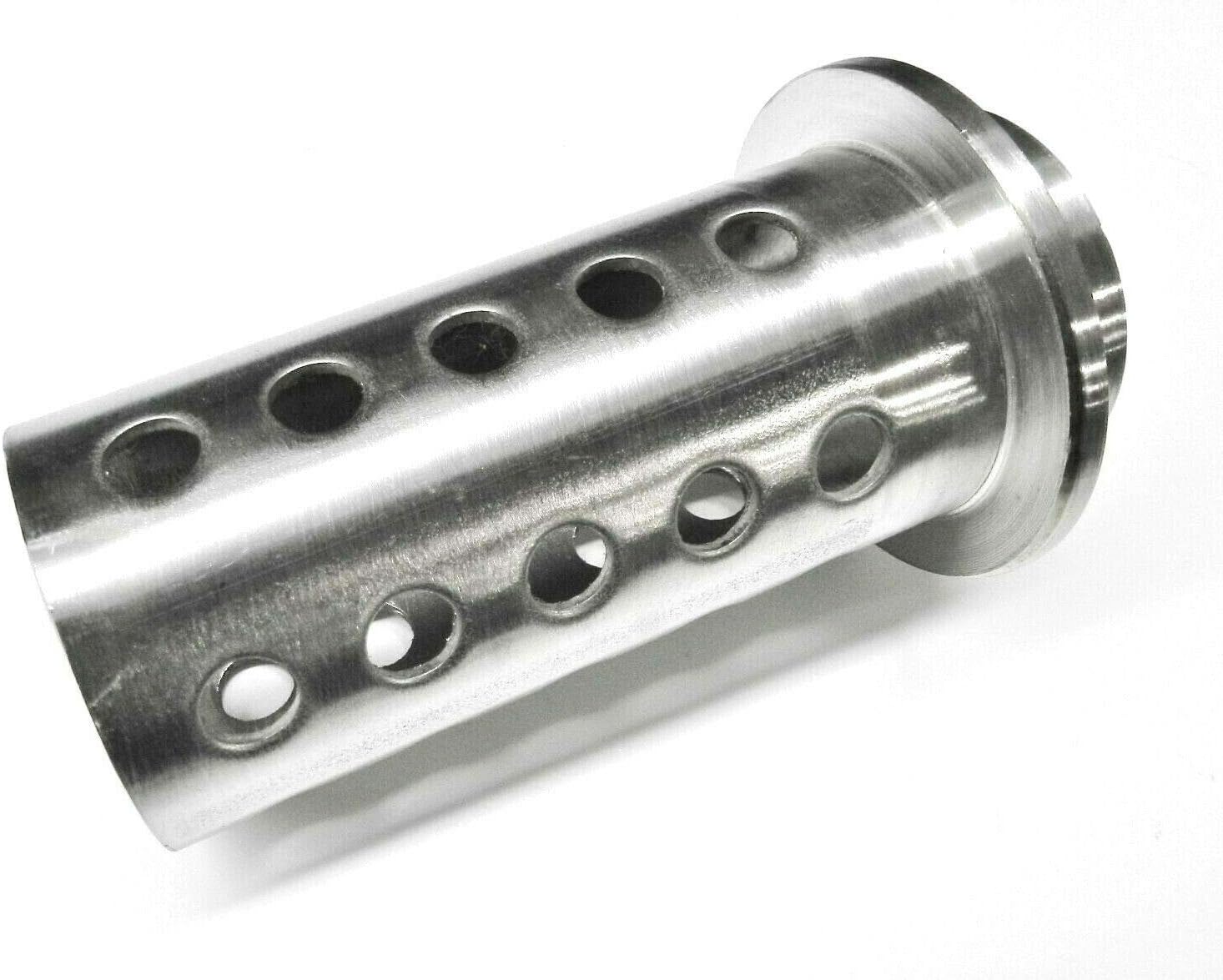 Perforated Casting Flask 2-1/2" x 6" Flask Vacuum Casting Stainless 1/8" Wall