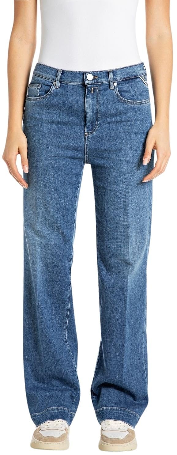 Replay Women's 009 Medium Blue Melja Jeans, 26W X 30L