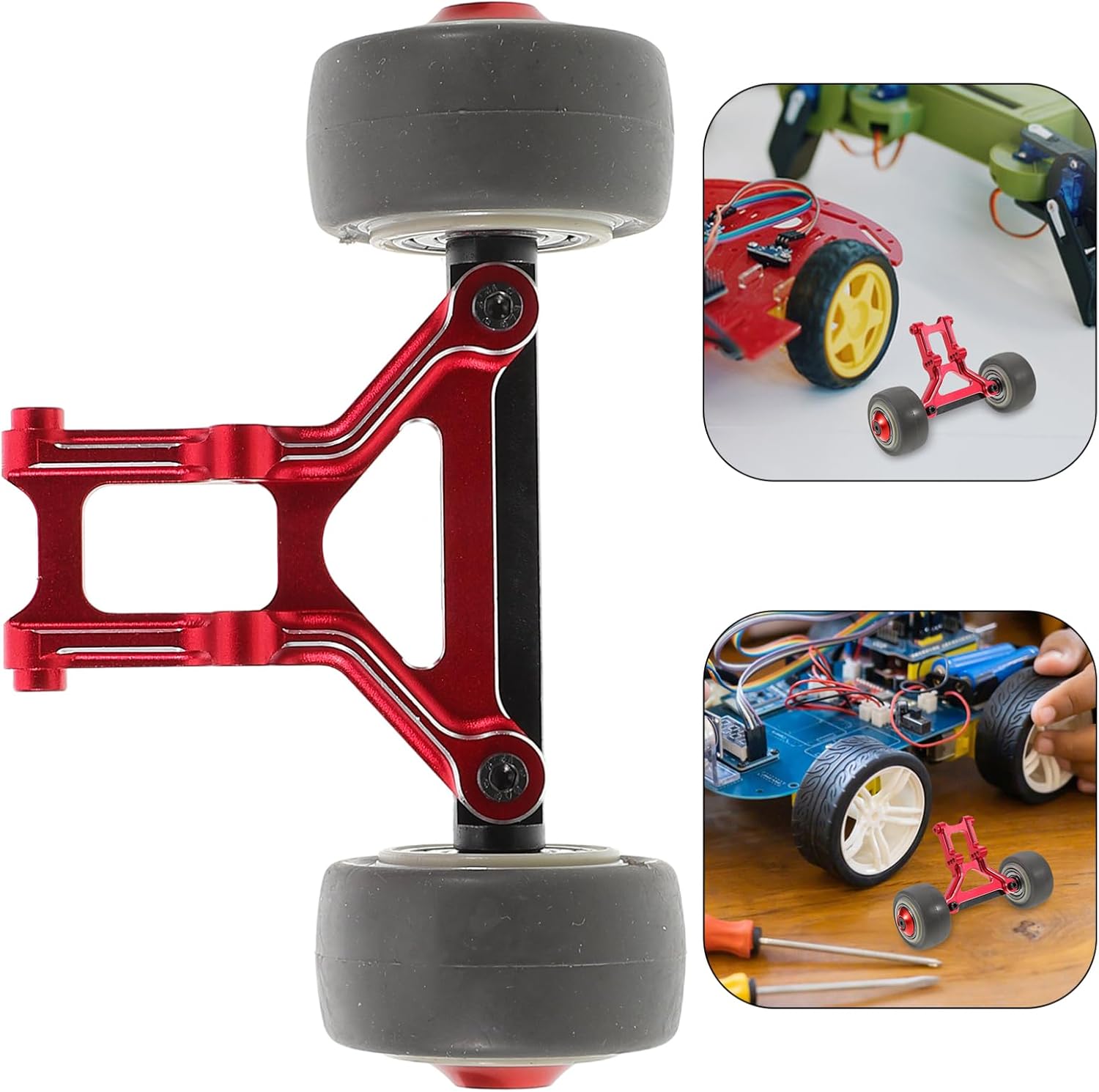 HANABASS Aluminum Alloy Wheelie Bar Set Rc Parts for Toughness Stability Easy Installation