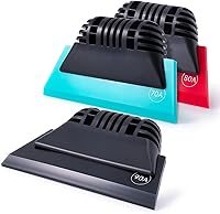 Vista 9 de FOSHIO Escobilla de goma con mango antideslizante de PPF para limpieza de ventanas, puerta de cristal de ducha, escobilla de goma para parabrisas