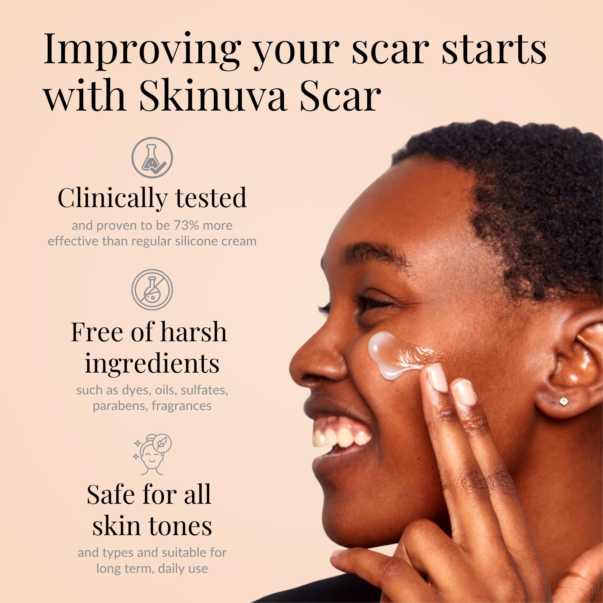 Skinuva® Scar Cream for Face & Body (1.7 oz) — Amazon image 2