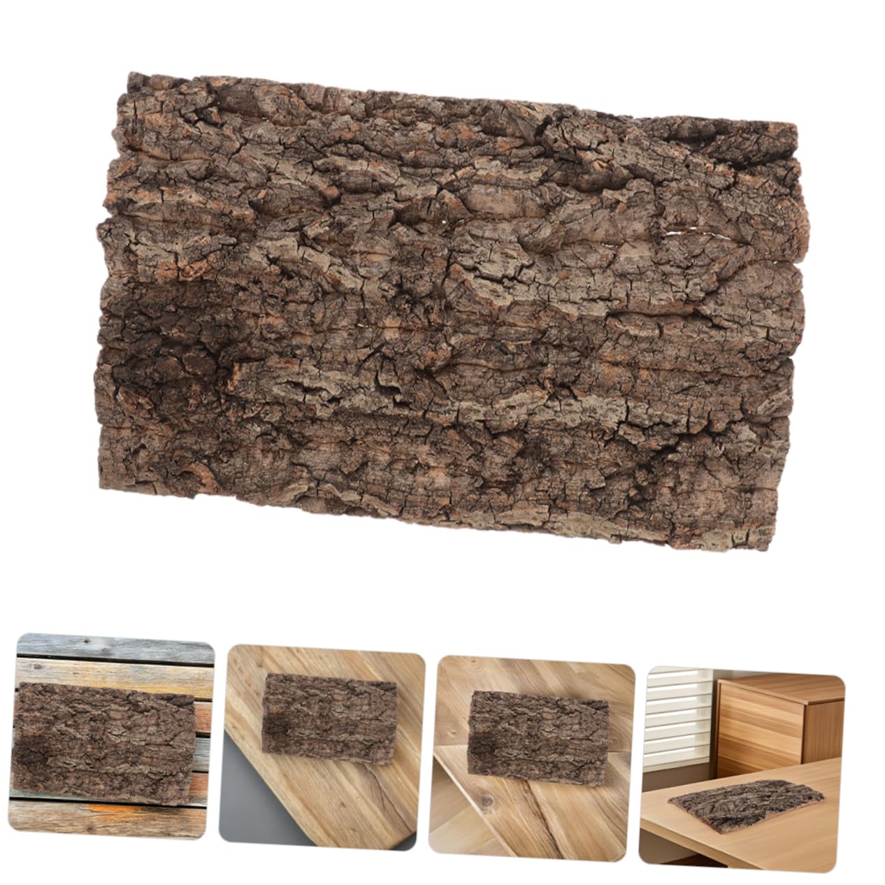 Hemobllo 2stücke Korkrinde Für Terrarium Rückwand Natürliche Klettermatte Für Reptilien Für Geckos Schildkröten Schlangen Und Andere Haustiere Einfache Installation Und Ansprechendes