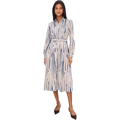 Платье Calvin Klein Long Sleeve Commuter Aline Midi