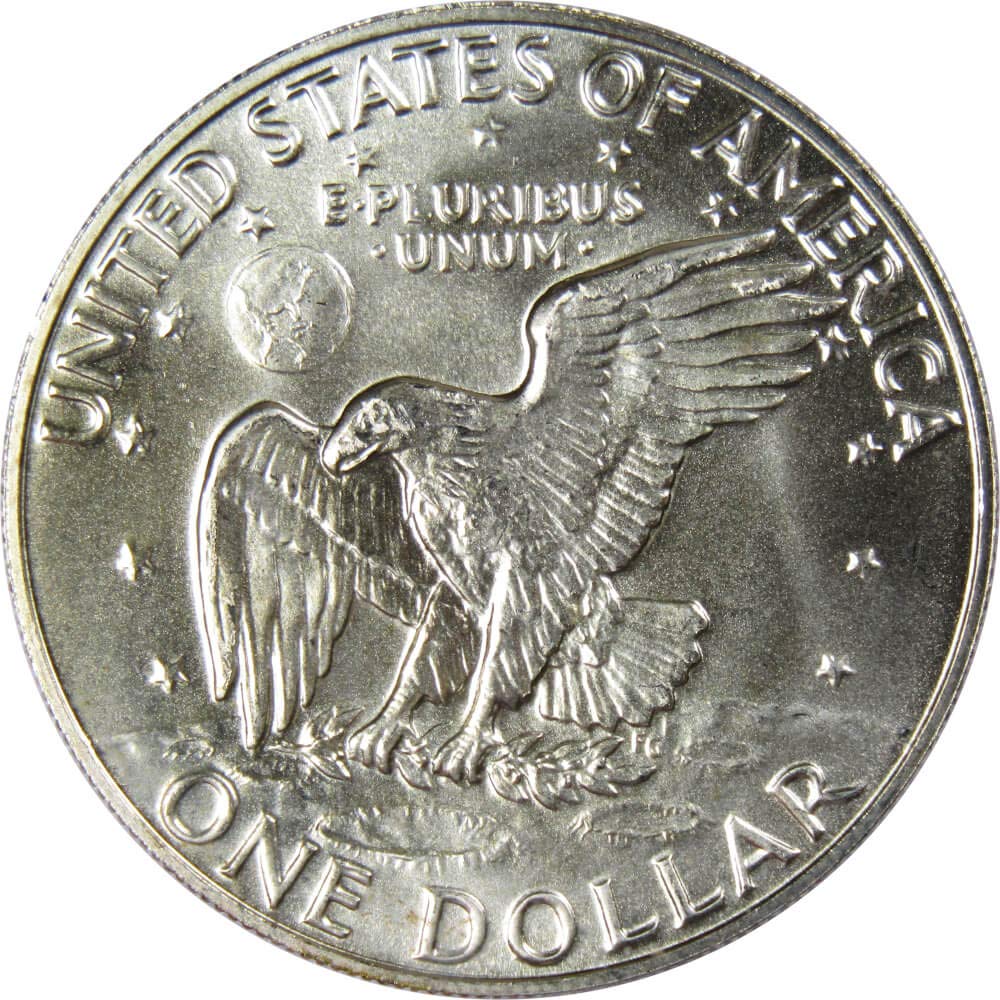 1974 S Eisenhower Dollar BU Uncirculated Mint State 40% Silver IKE