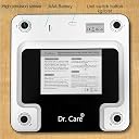 Dr. Care Hesley Digital Bathroom Scale for Body Weight | 180kg Capacity, LED Display, Black with Red Backlight | Precision Weight Machine for Personal Use | Stylish and Durable Design gallery image