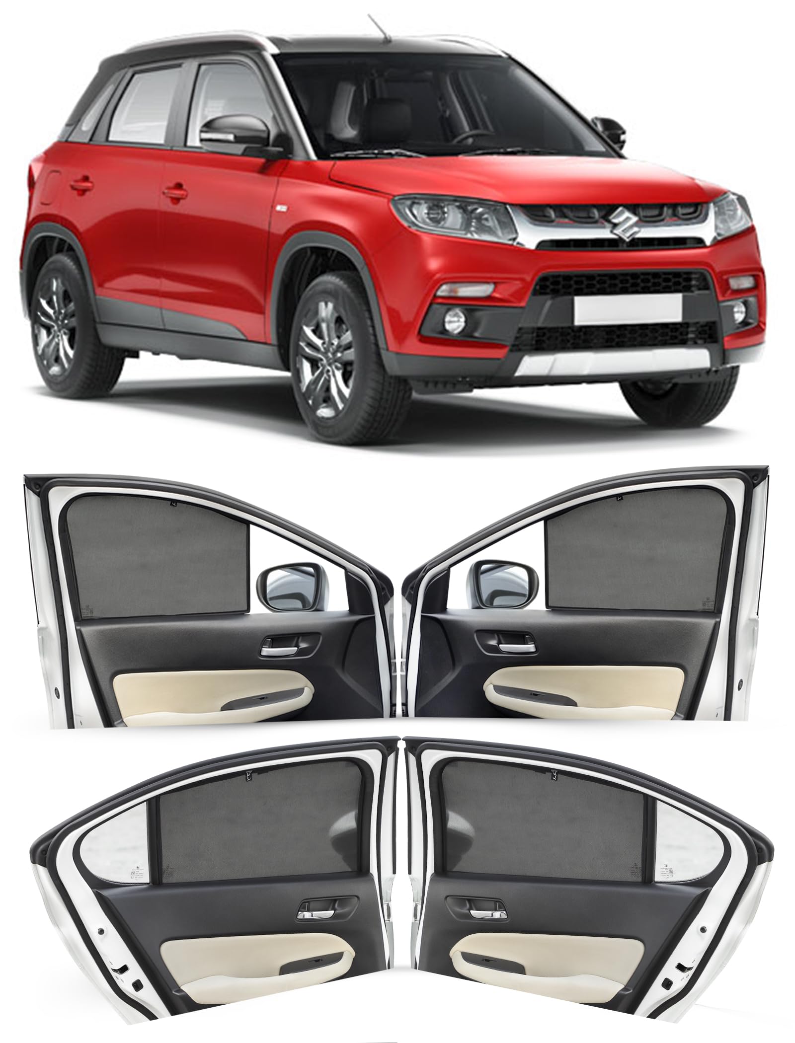 Hyundai i20 Sun Shades - UV Protection & Privacy -23