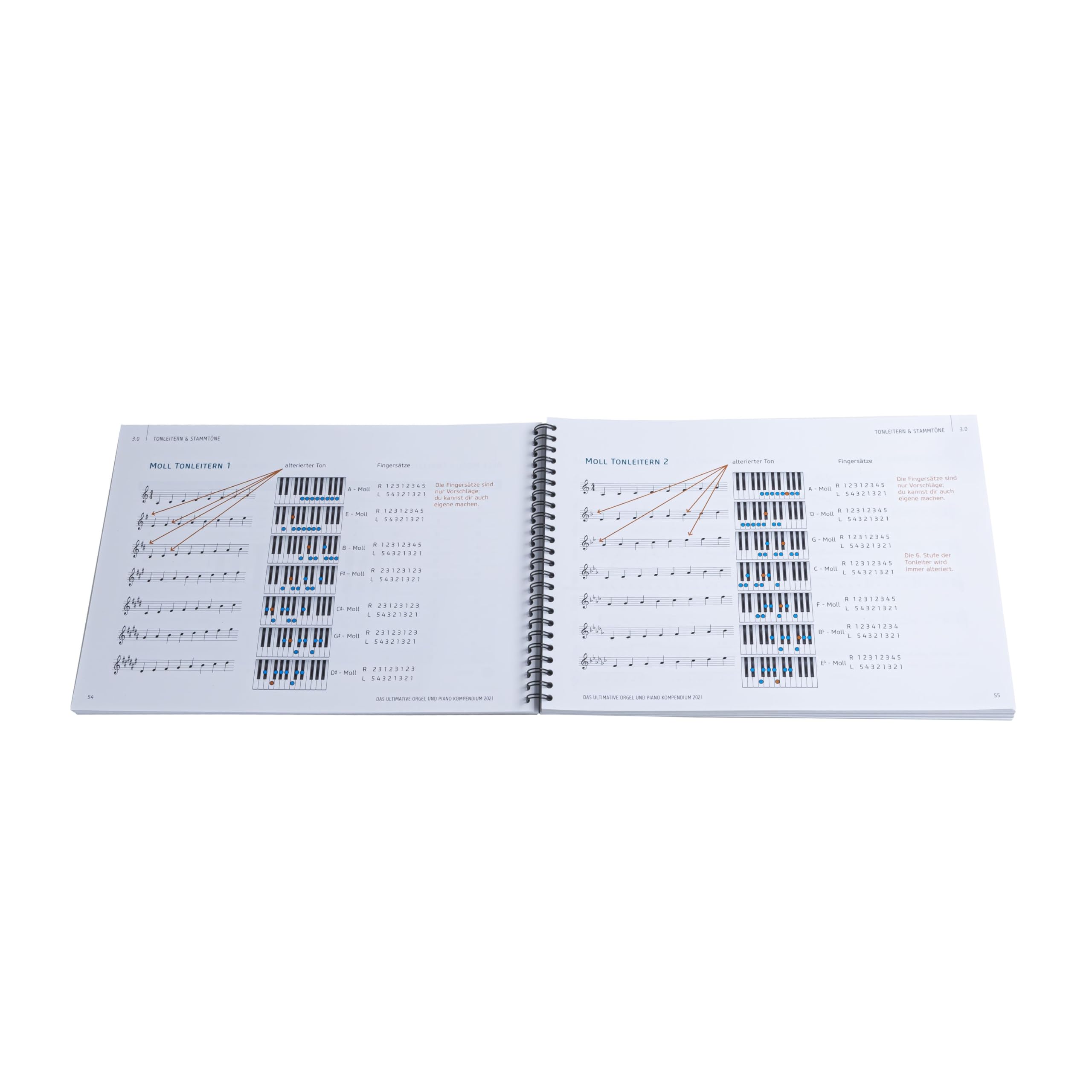 MUSIC STORE, Ultimatives Orgel & Piano Kompendium, Musiktheorie Fachbuch, Autor Jürgen Pröckl, Spiralbindung, 200 Seiten