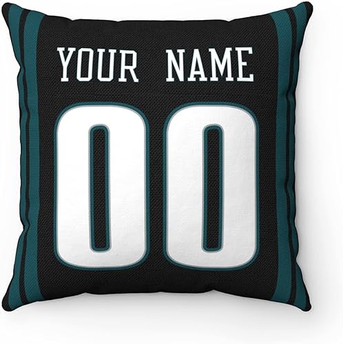 Miniatura 162 de ANTKING 2 paquetes de almohadas personalizadas con cualquier nombre y número para hombres, mujeres y niños Para Cincinnati