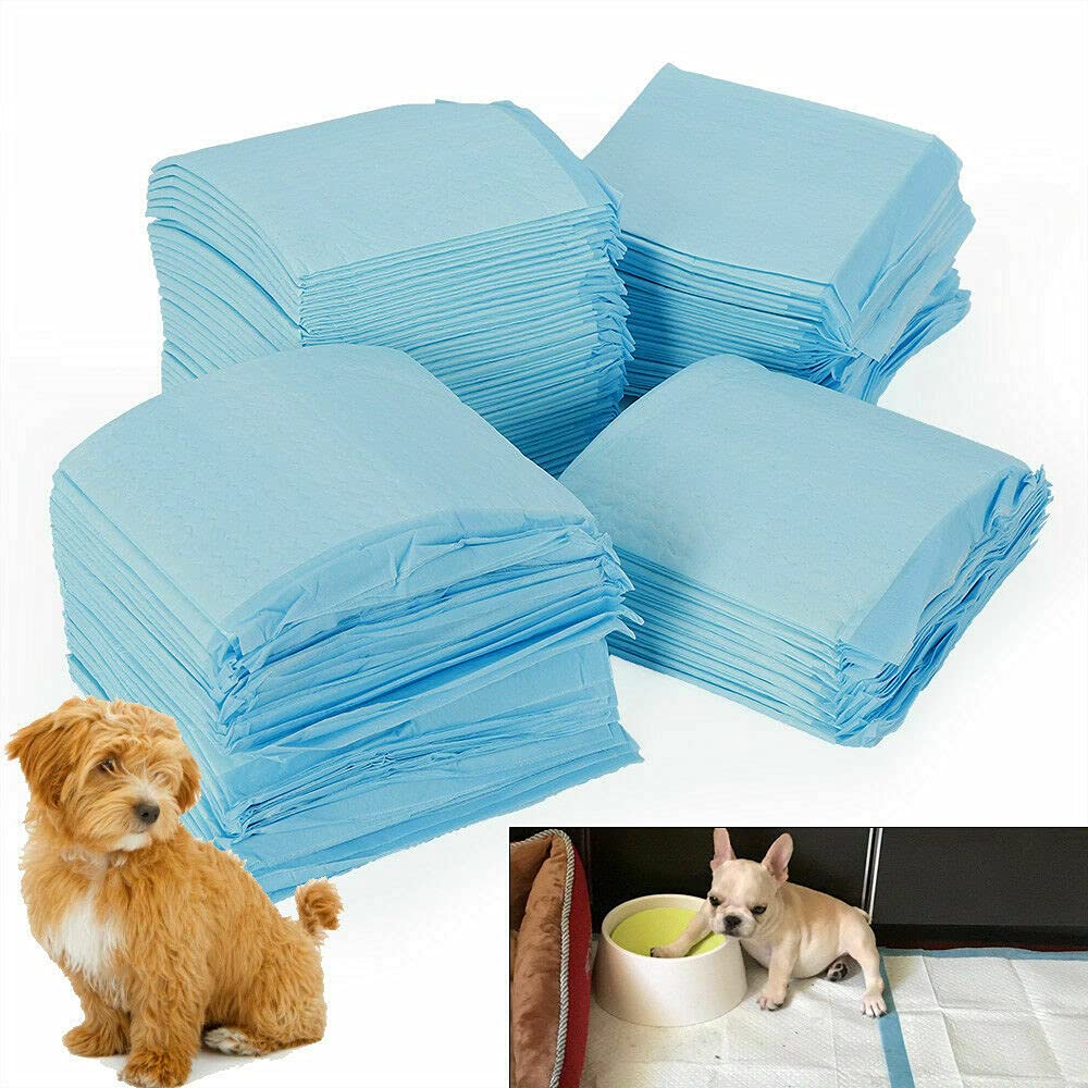 Lot de 100 alèses hygiéniques pour chiots - Dimensions : 33 x 45 cm
