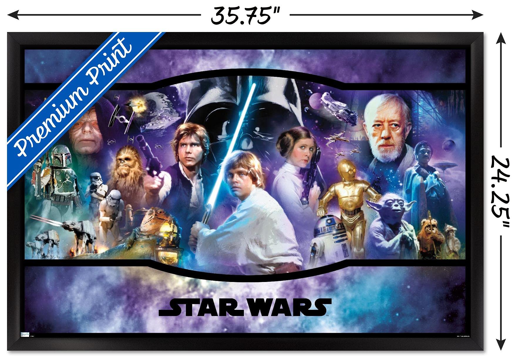 Amazon.com: Trends International Star Wars: Original Trilogy