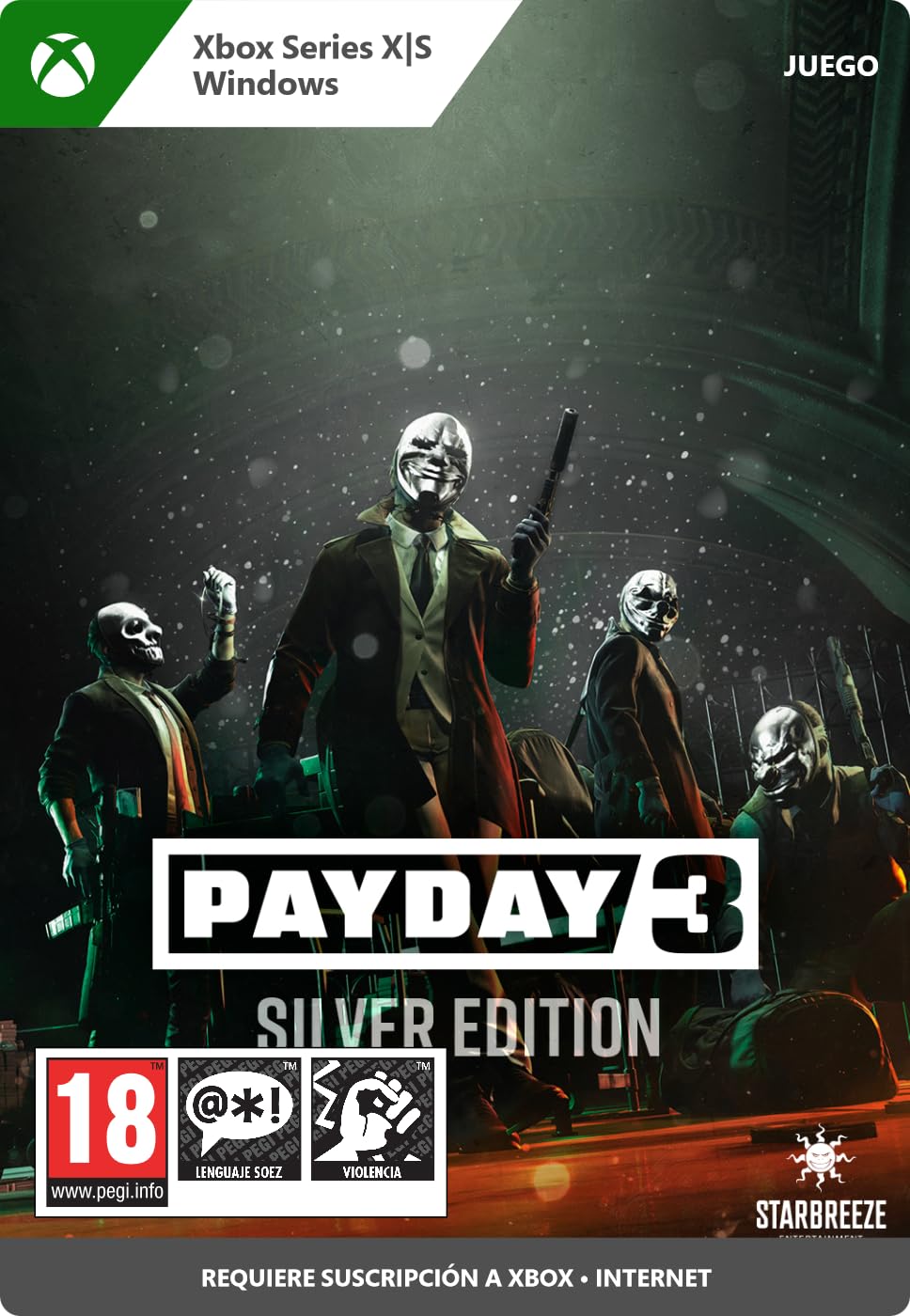 PAYDAY 3 SILVER EDITION | Xbox Series X|S - Código de descarga