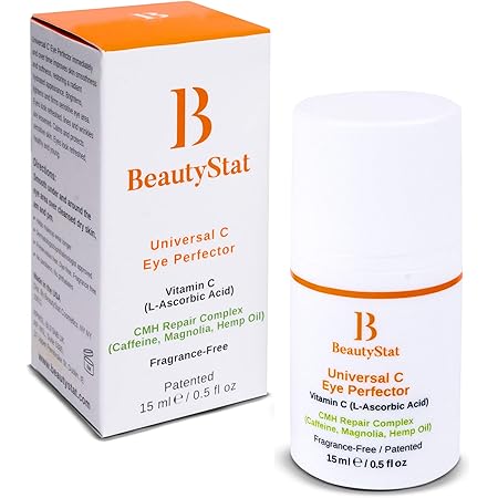 BeautyStat Universal Universal C Eye Perfector | Vitamin C Cream for Refreshing Relief of Puffiness Around Eyes - Created by a 20+ Year Skincare Veteran