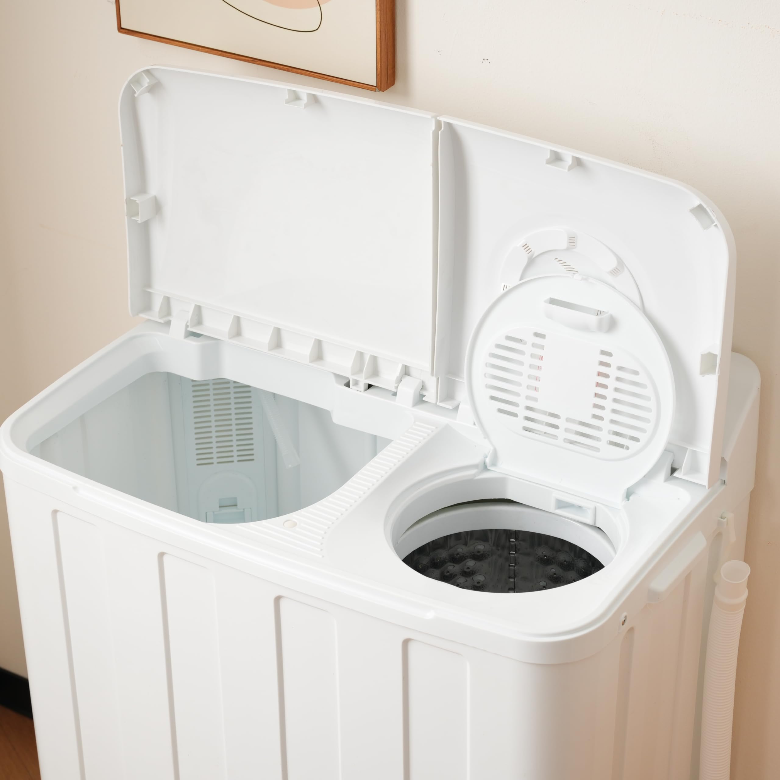 Amazon | 洗濯機 洗濯容量7.6kg 脱水容量5.5kg 7.6キロ キレイ