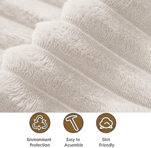 Miniatura 4 de Legend Vansen Sofá modular de gran tamaño, sofá en forma de U de 8 asientos con otomana, sofá de pana con asiento profundo, sofás seccionales