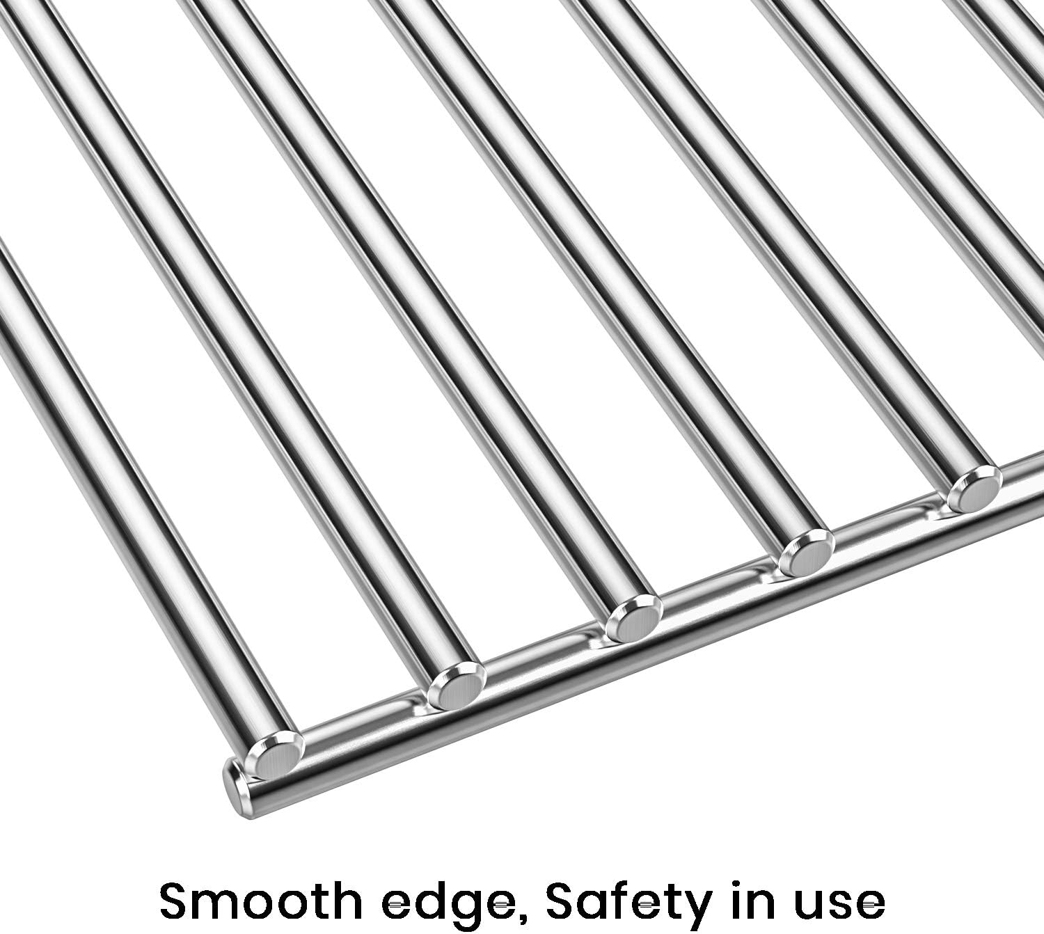 Stanbroil Solid Rod Stainless Steel Grill Cooking Grates Replacement parts for Coleman Roadtrip Swaptop Grills LX LXE LXX, 2 Pack