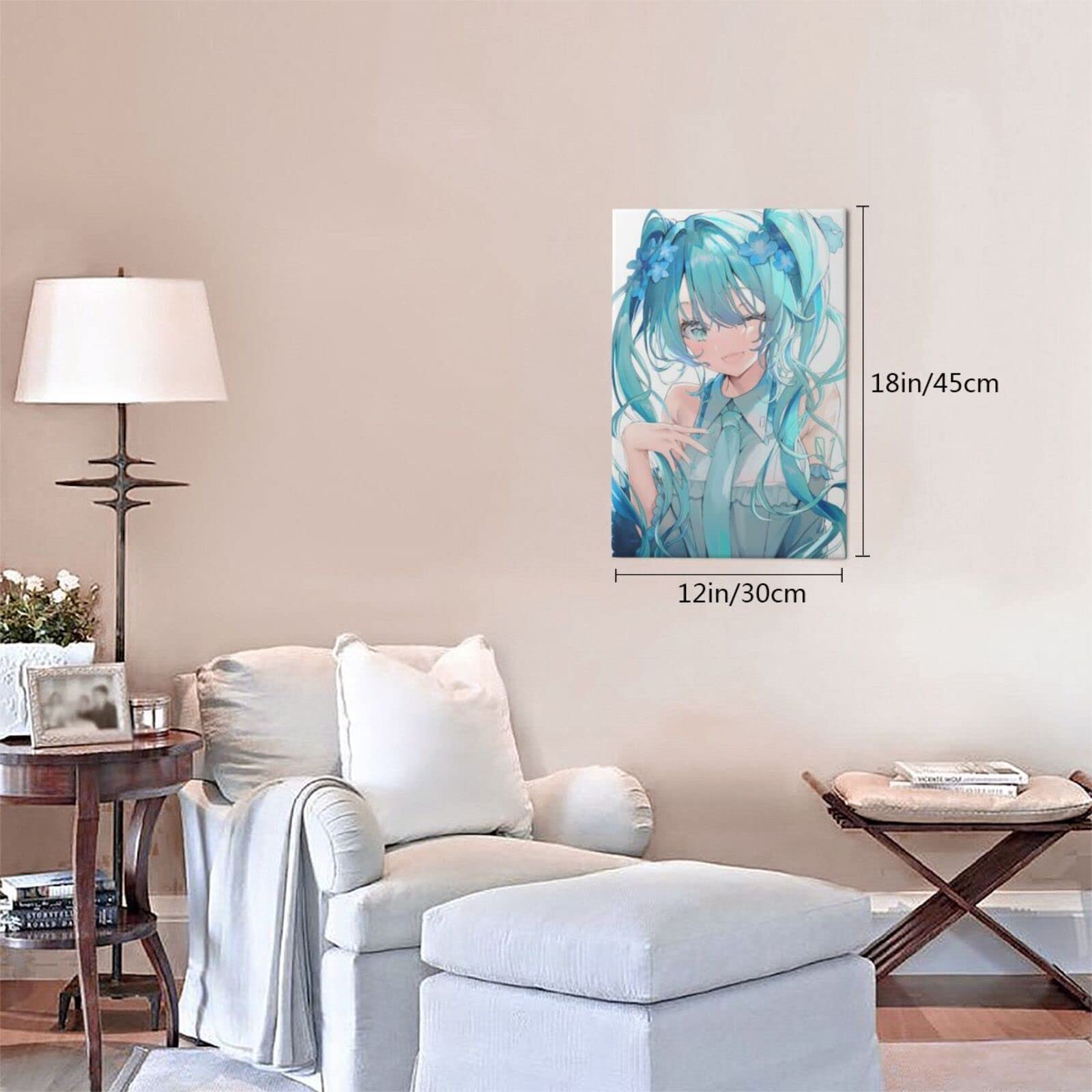 Amazon.co.jp: Facdem 初音ミク アートパネル アニメ アートフレーム