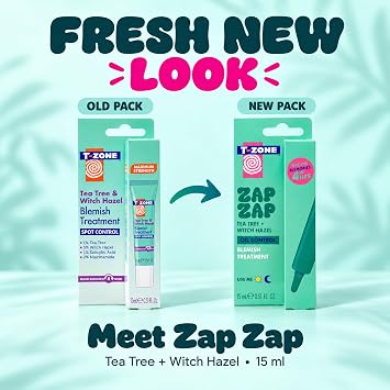 T-Zone Tea Tree & Witch Hazel Blemish Spot Treatment Gel (15ml)