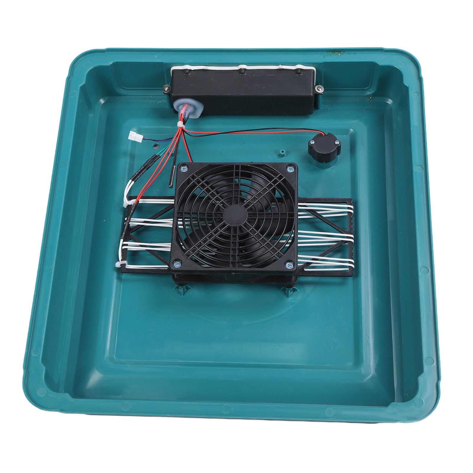 Controlador de Incubadora de Huevos, Controlador de Temperatura de Incubadora de Fácil Observación, Luz LED con Giro Automático para Laboratorios (Enchufe europeo 220V 38 huevos)
