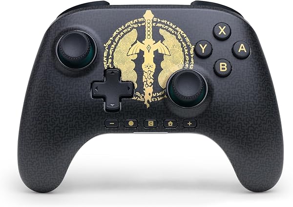 PowerA Manette sans fil Advantage pour Nintendo Switch 2 - Épée de légende corrodée, sous licence officielle, effet Hall, boutons programmables, manette Pro, bouton C, détection de mouvement