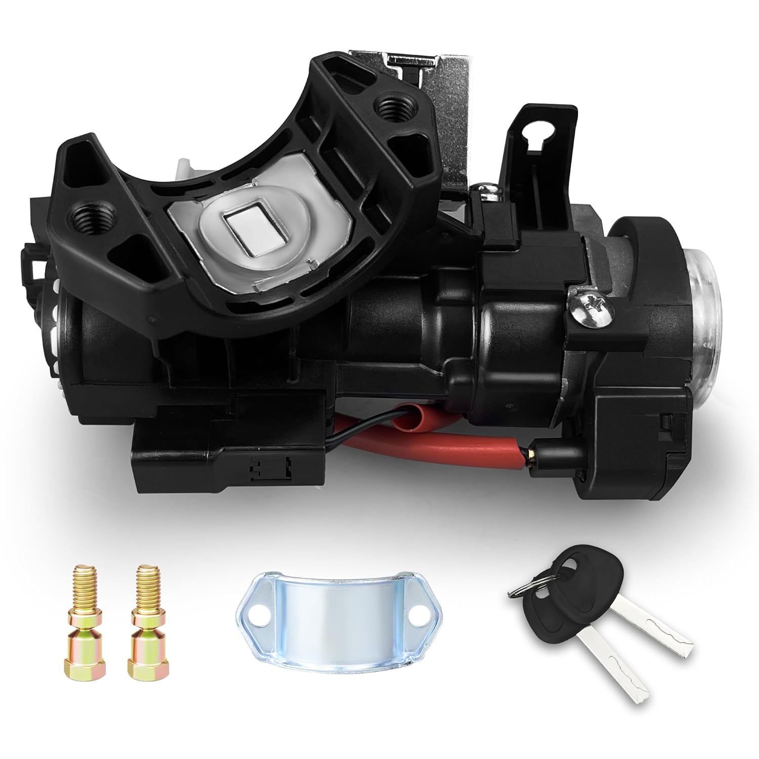 81905-F2230 Ignition Lock Cylinder Housing Assembly Compatible with Hyundai Elantra 2017-2020, Ignition Lock Switch Cylinder Assembly with 2 Keys, Replaces 81905F2230 Ignition Switch Kits