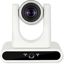 Lumens VC-TR40NW AI Auto-Tracking Camera, White; AI-Powered Human Face Recognition; 3 Tracking Modes and 2 Framing Modes; Mount Upright or Inverted; 1080p 60fps; 20x Optical Zoom; 1/2.8" 2MP CMOS