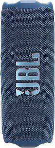 JBL FLIP 7 / ポータブルスピーカー/Bluetooth対応 / IP68 防塵防水/USB-C/アプリ対応/ストラップ・カラビナ付属/AURA CAST マルチスピーカー接続/ブルー / JBLFLIP7BLU