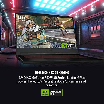 MSI Thin GF63 15.6 Gaming Laptop 1920 x 1080p 144Hz Screen GeForce RTX 2050 4GB GDDR6 12th Gen Intel i5-12450H 8 Core 8GB DDR4+1TB SSD Wi-Fi 6 HDMI 2.0 HD Audio Win11 Home