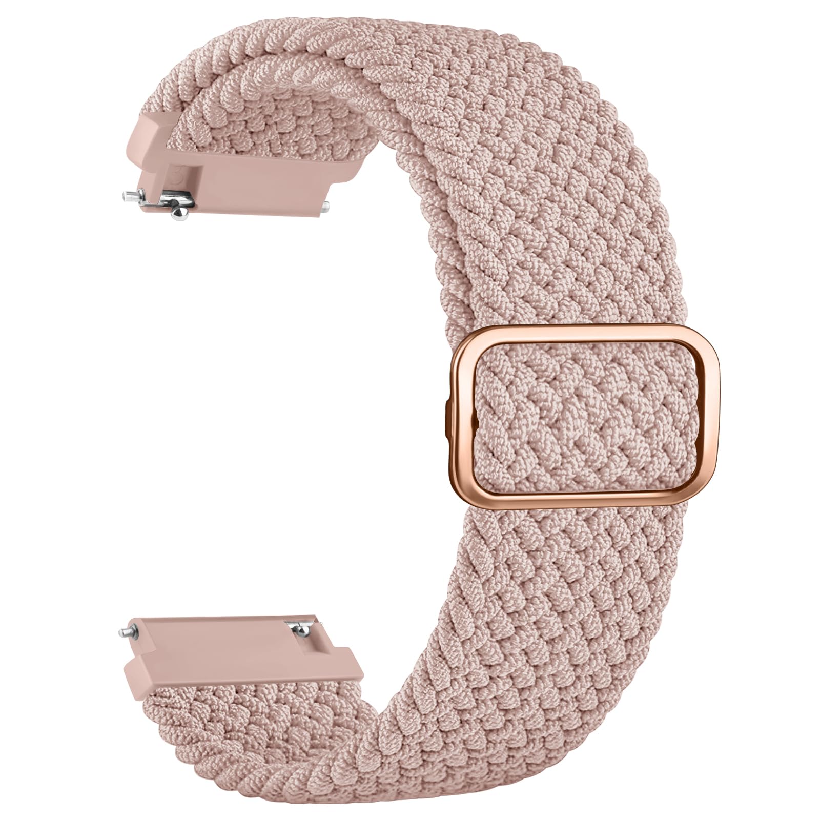 Tobfit Smart Watch Strap Compatible with Samsung Galaxy Watch 3 45mm/46mm/Gear S3 Frontier/Classic (Watch Not Included), Nylon Single Loop Woven Strap for 22mm Smart Watch (Pink Sand) (B0CD3H7ZKJ) Amazon Price History, Amazon Price Tracker
