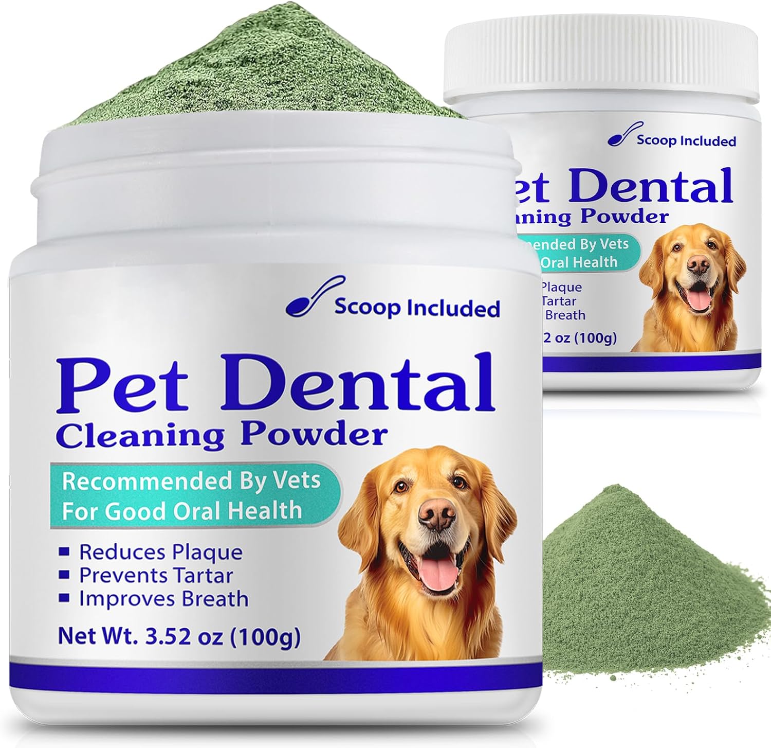 Dog Teeth Cleaning Powder Plaque and Tartar Remover