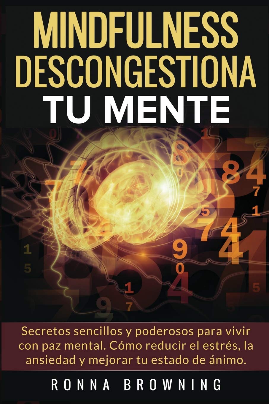 Mindfulness en español. Descongestiona tu mente: Secretos sencillos y poderosos para vivir con paz mental. Cómo reducir el estrés, la ansiedad y mejorar tu estado de ánimo. (Miedo y Ansiedad)