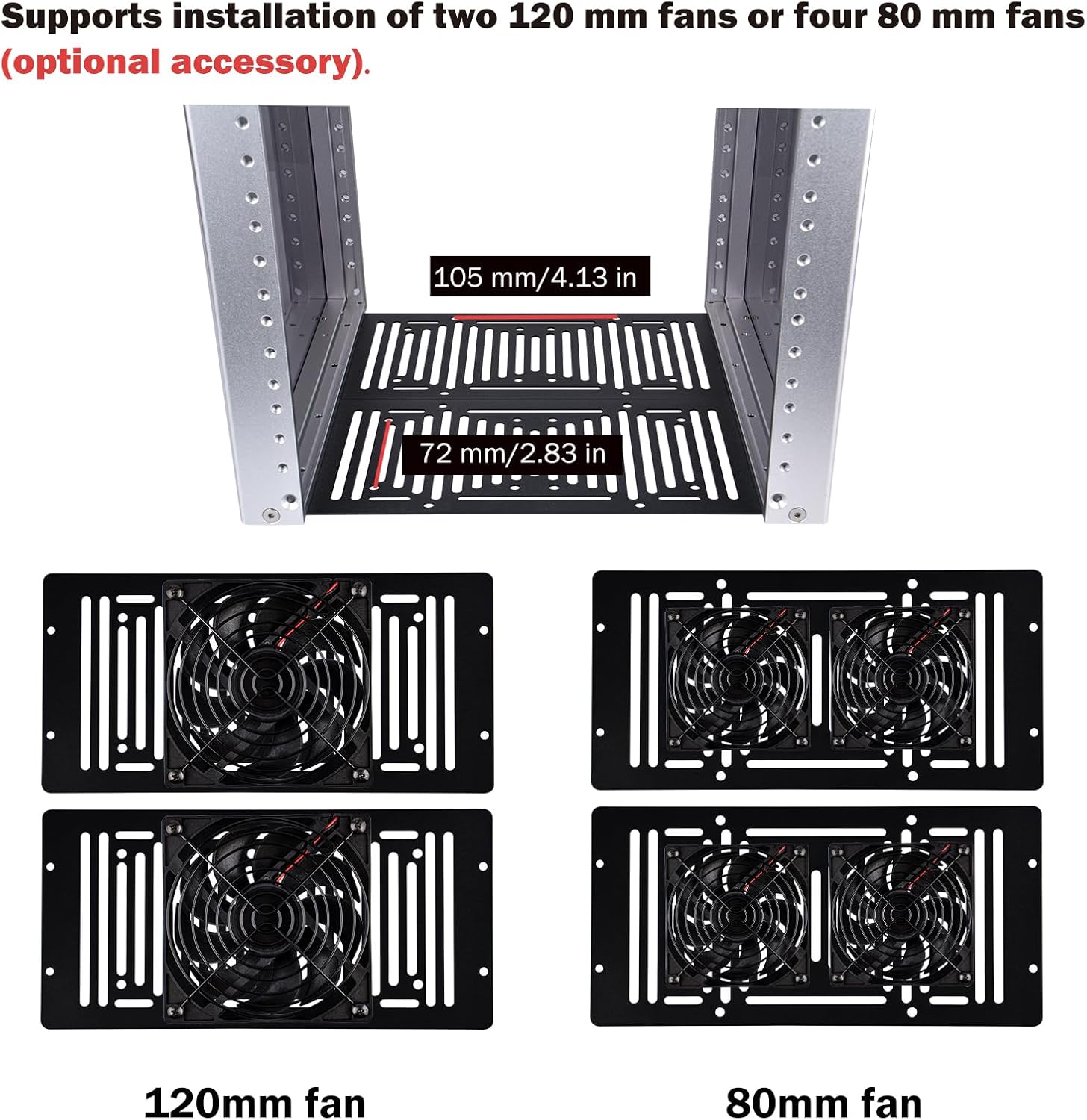 GeeekPi 12U Server Cabinet, 10 inch Server Rack for Network, Servers, Audio, and Video Equipment, DeskPi RackMate T2 Rackmount, 10.23 inch Depth - Image 6
