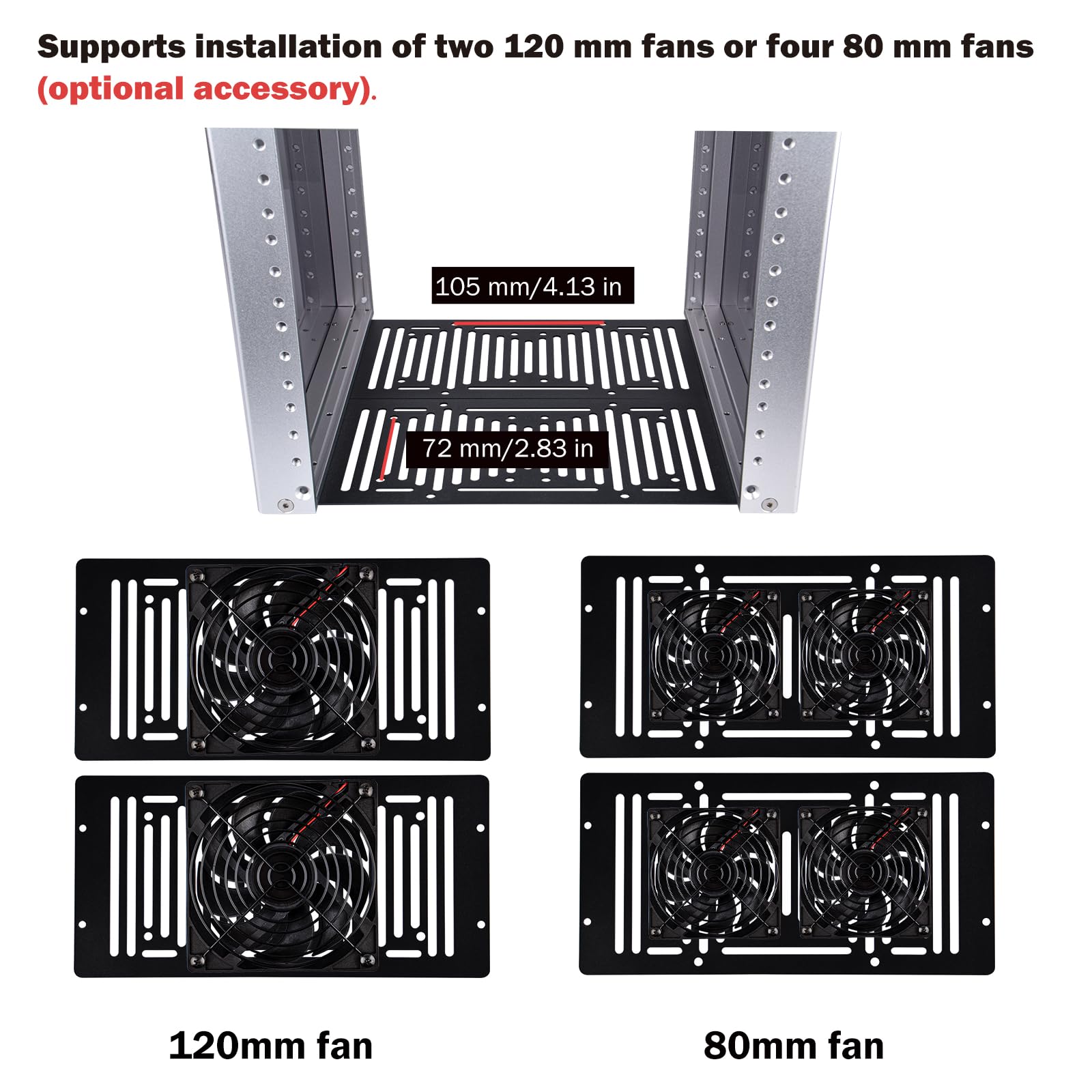 GeeekPi Cabinet server rack da 10 pollici per apparecchiature di rete, server, audio e video, DeskPi RackMate T2