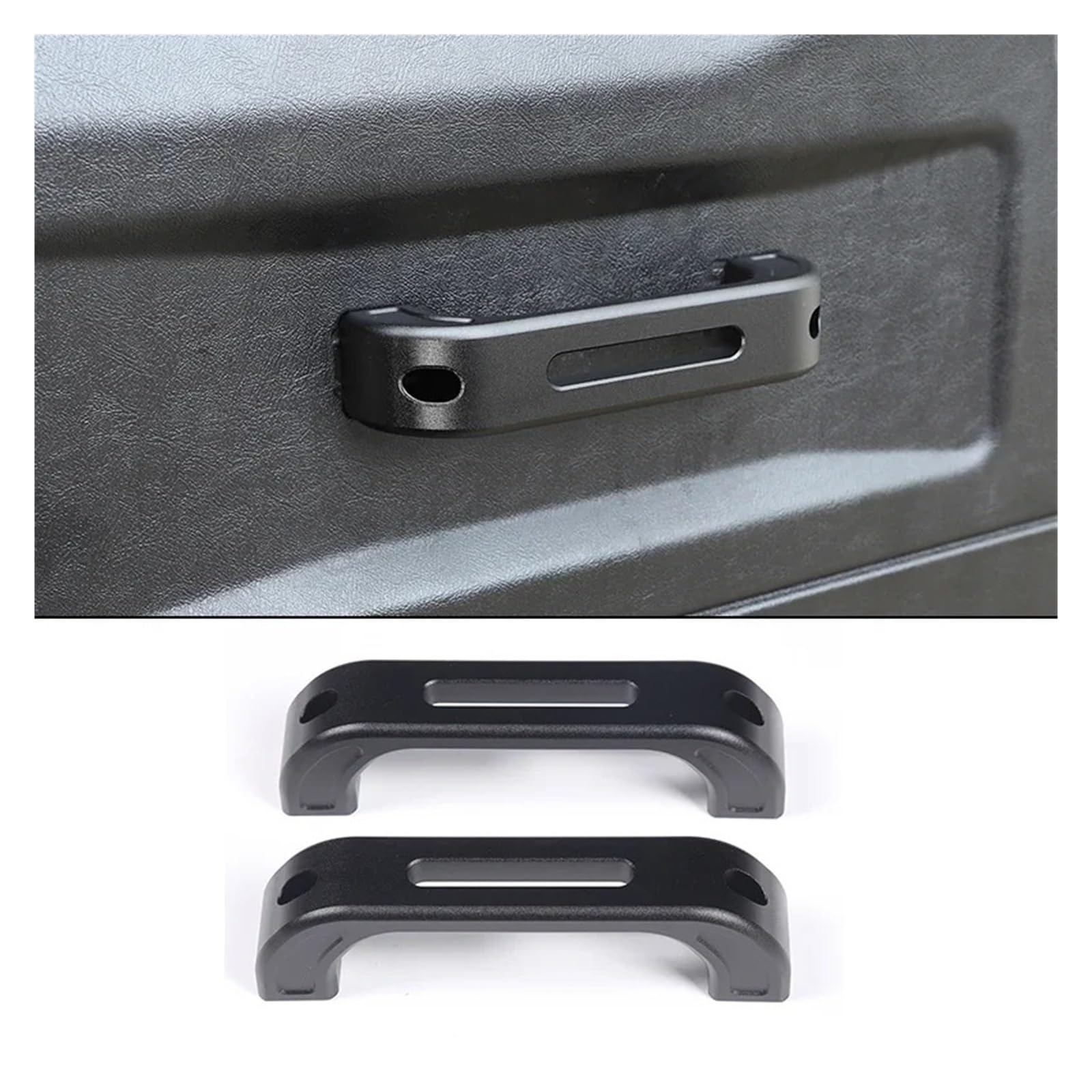 AJHJET Interior Upgrade for Land for Rover for Defender 90 110 130 2004-2018 Aluminum Alloy Car Interior Door Handle Accessories Replacement Parts