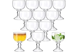 Jumbo Schooner Glasses (Set of 12) 21.5 oz | Extra Large Margarita Glass